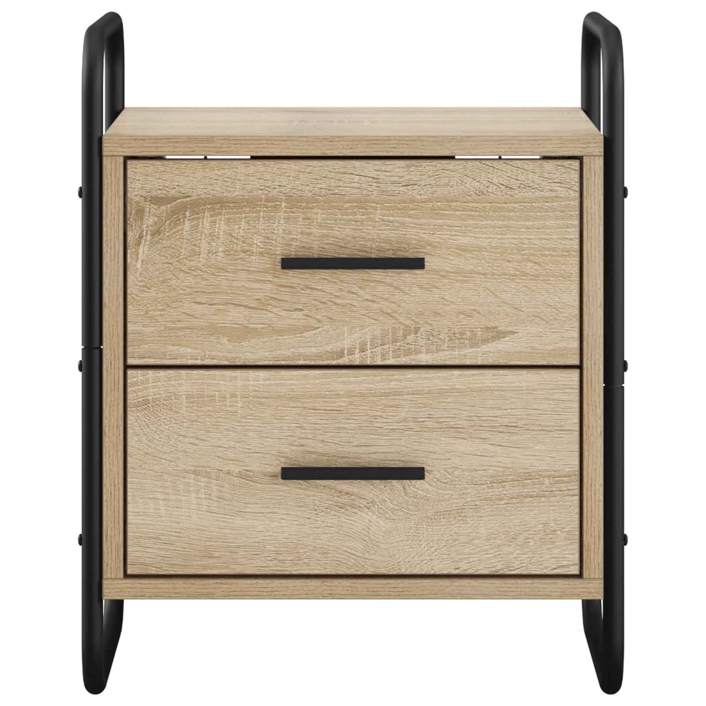 Hanging Bedside Cabinet 2 pcs Sonoma Oak 40 x 30 x 50 cm