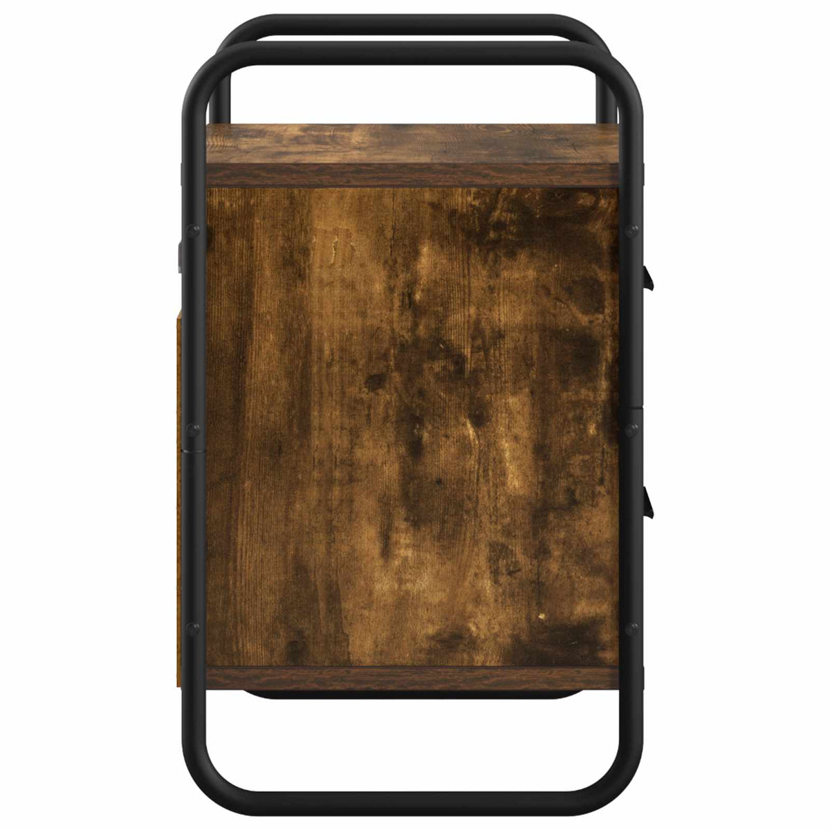 Hanging Bedside Cabinet 2 pcs Smoked Oak 40 x 30 x 50 cm