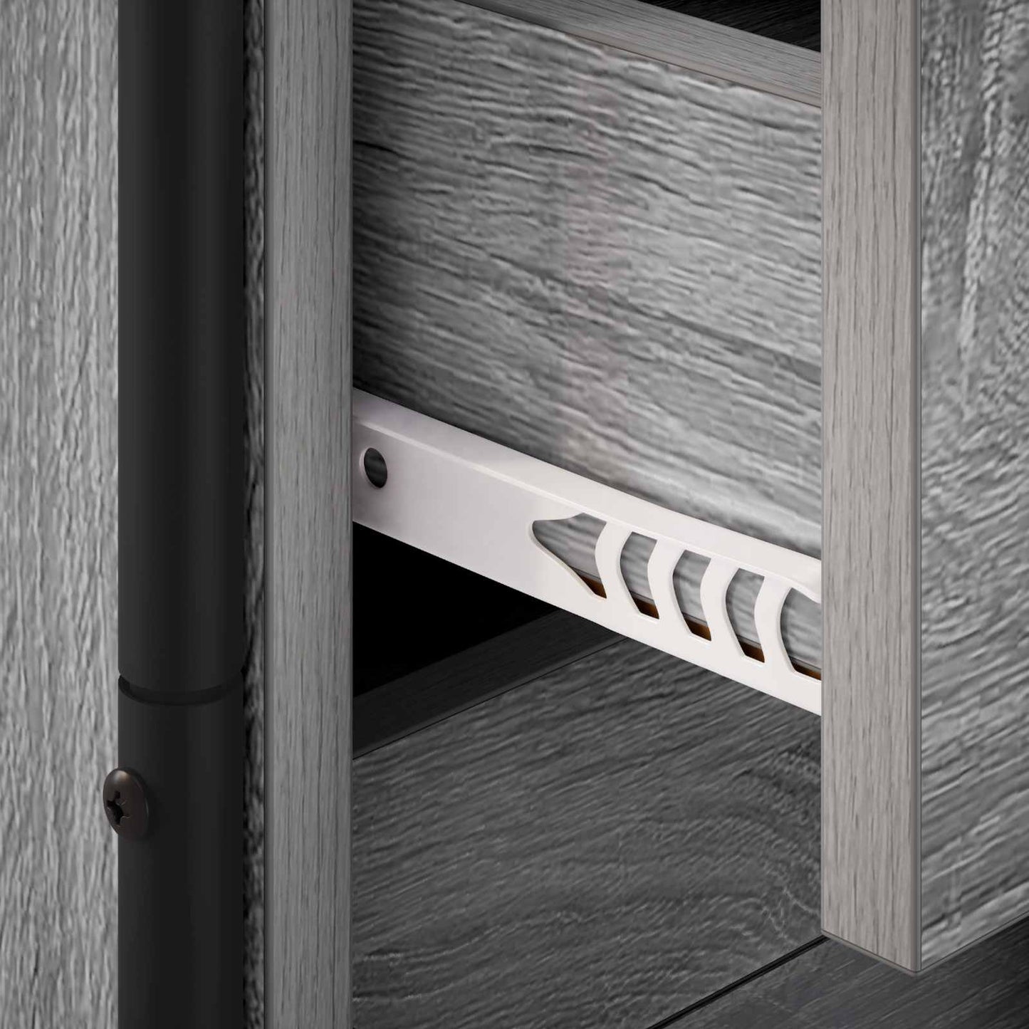 Hanging Bedside Cabinet 2 pcs Grey Sonoma 40 x 30 x 50 cm