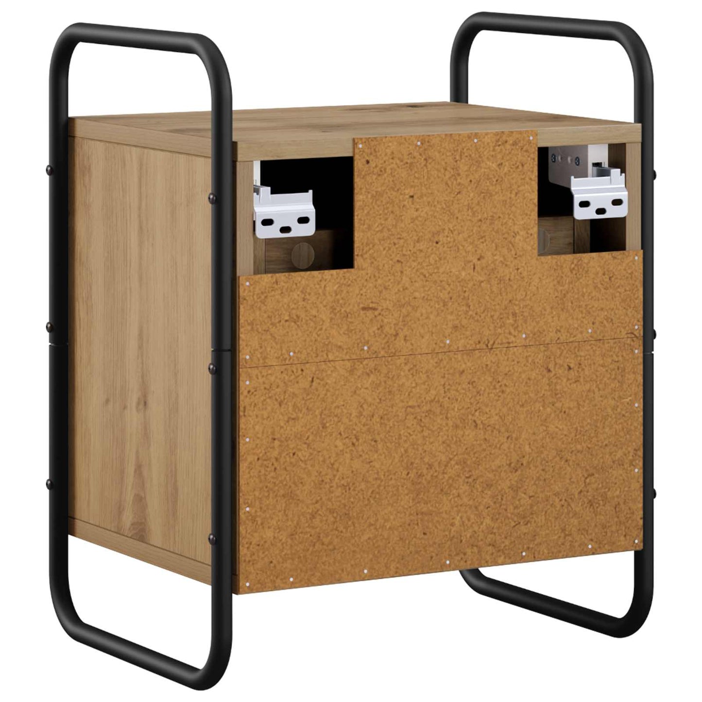 Hanging Bedside Cabinet Artisan Oak 40 x 30 x 50 cm