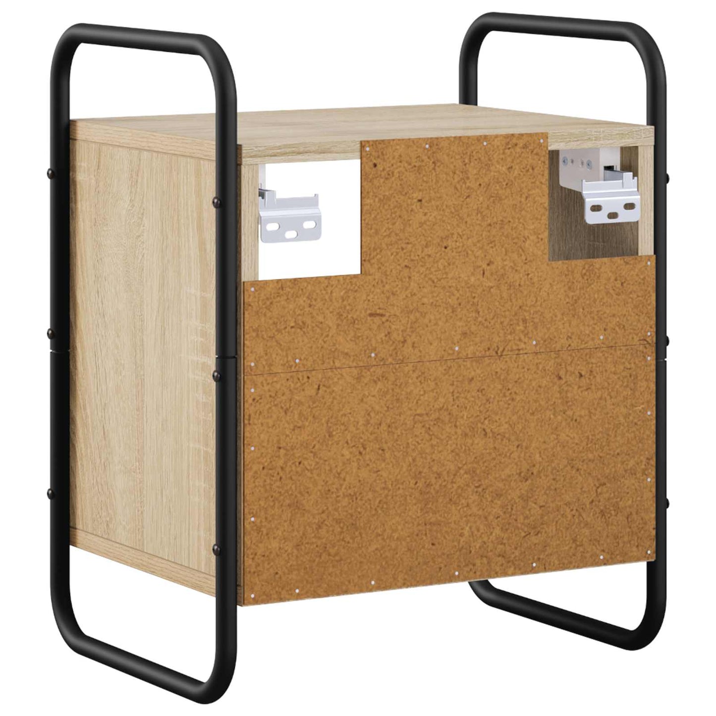 Hanging Bedside Cabinet Sonoma Oak 40 x 30 x 50 cm