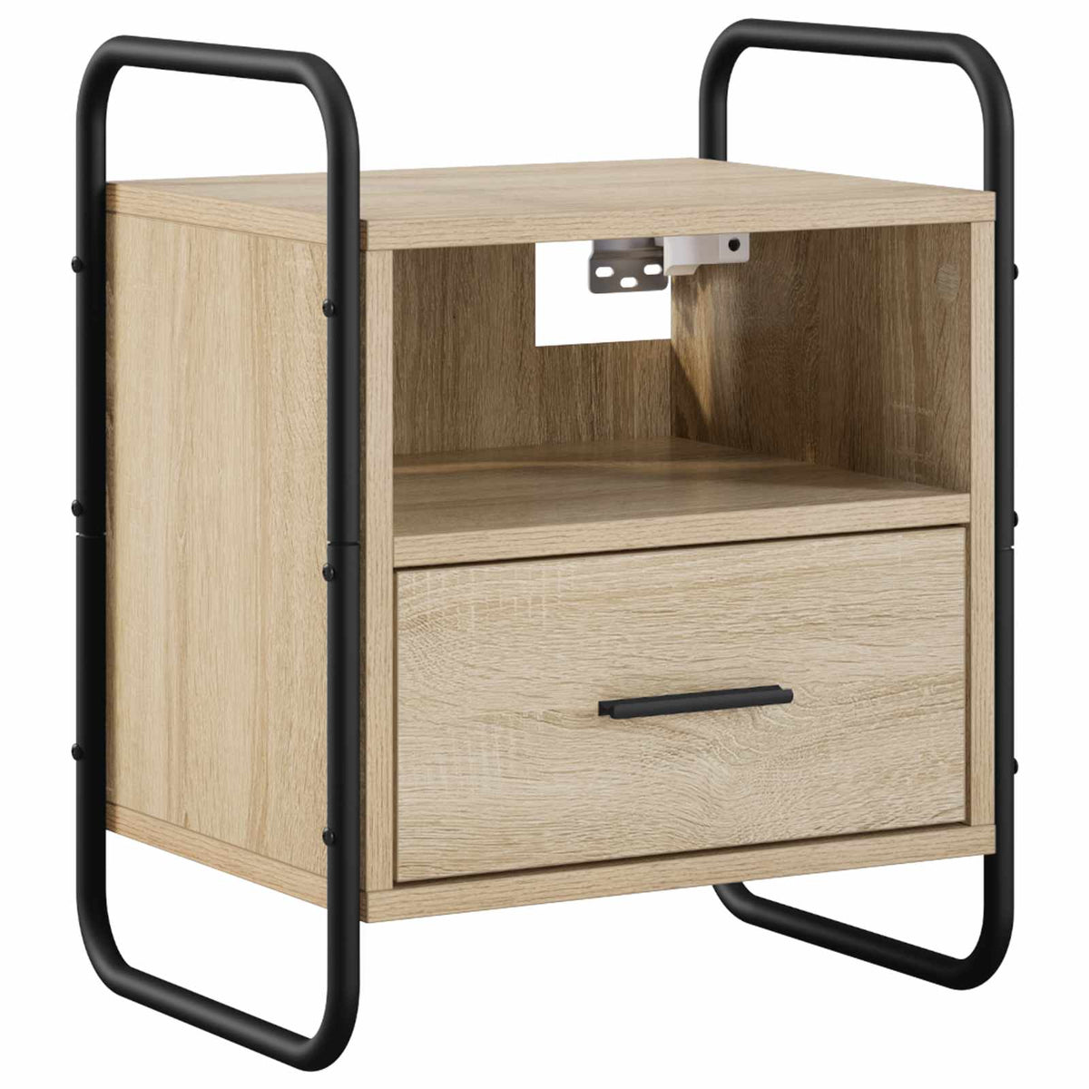 Hanging Bedside Cabinet 2 pcs Sonoma Oak 40 x 30 x 50 cm