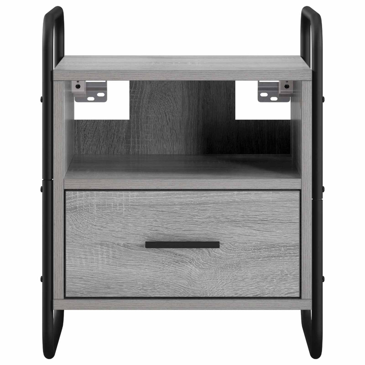 Hanging Bedside Cabinet Grey Sonoma 40 x 30 x 50 cm