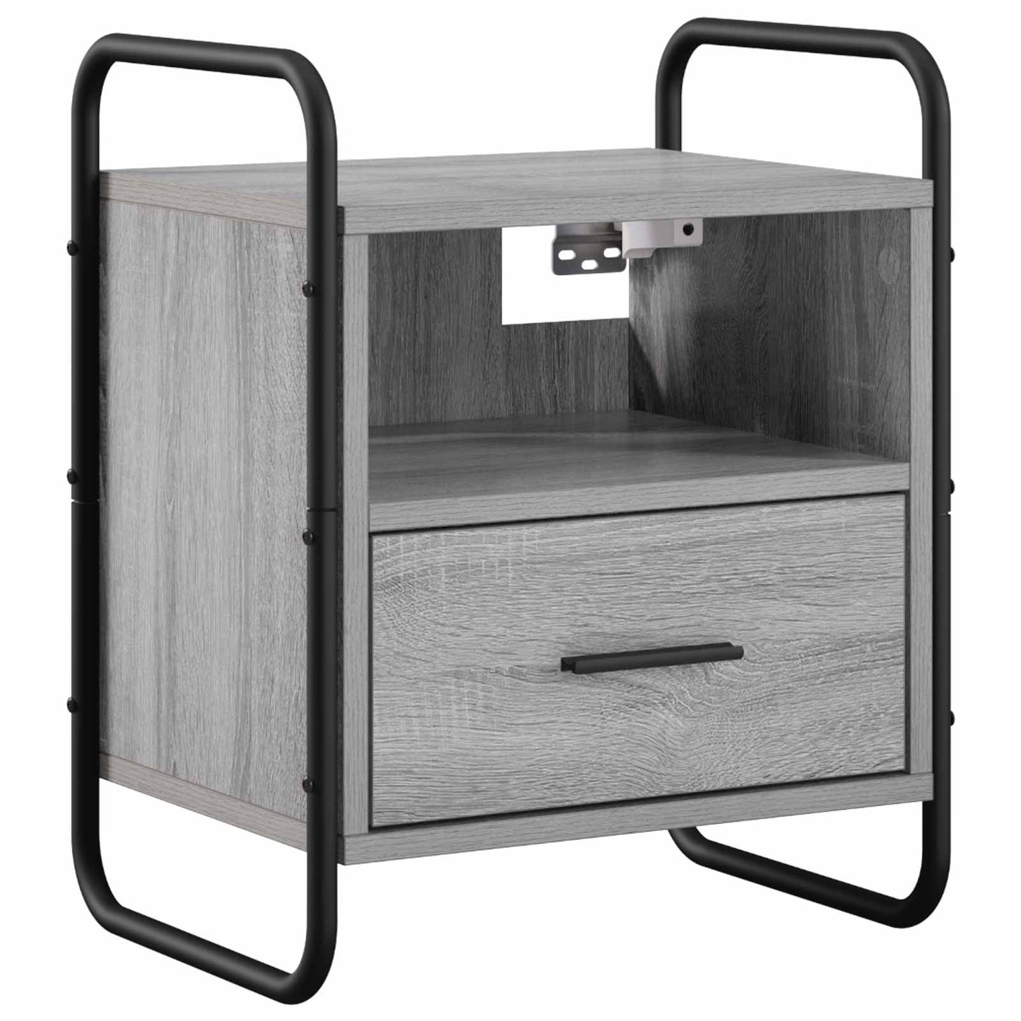 Hanging Bedside Cabinet 2 pcs Grey Sonoma 40 x 30 x 50 cm