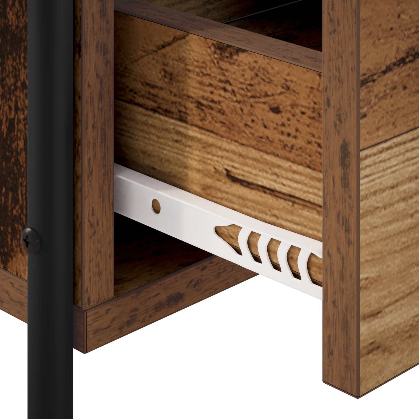 Hanging Bedside Cabinet 2 pcs Old Wood 40 x 30 x 50 cm
