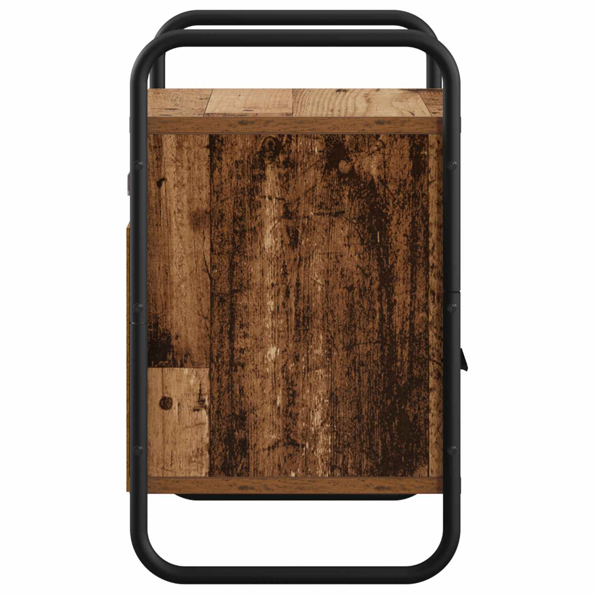 Hanging Bedside Cabinet 2 pcs Old Wood 40 x 30 x 50 cm