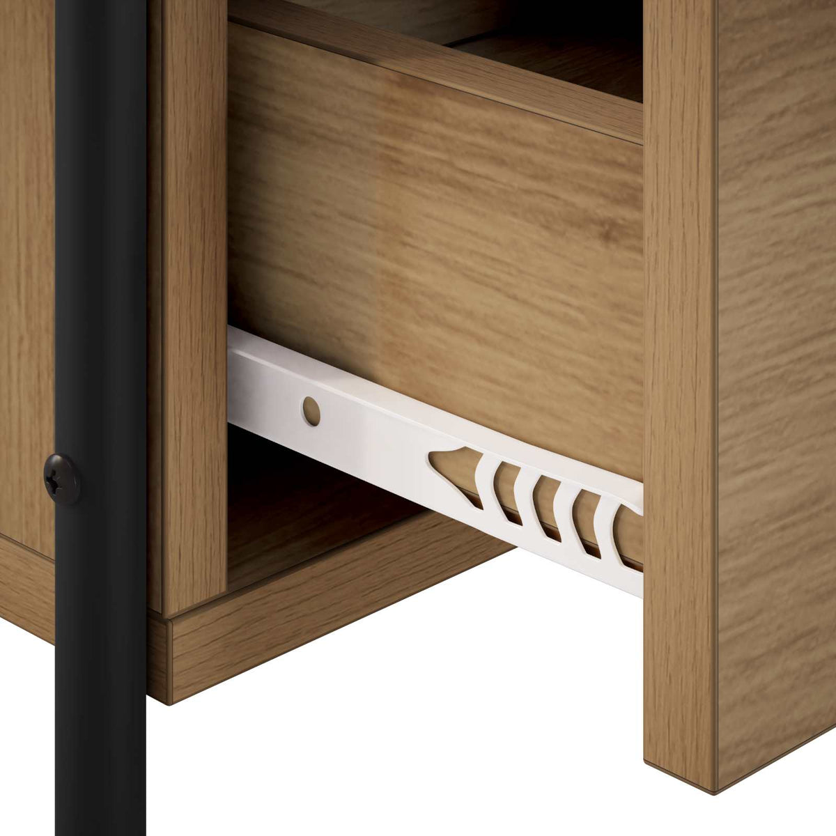 Hanging Bedside Cabinet Artisan Oak 40 x 30 x 50 cm
