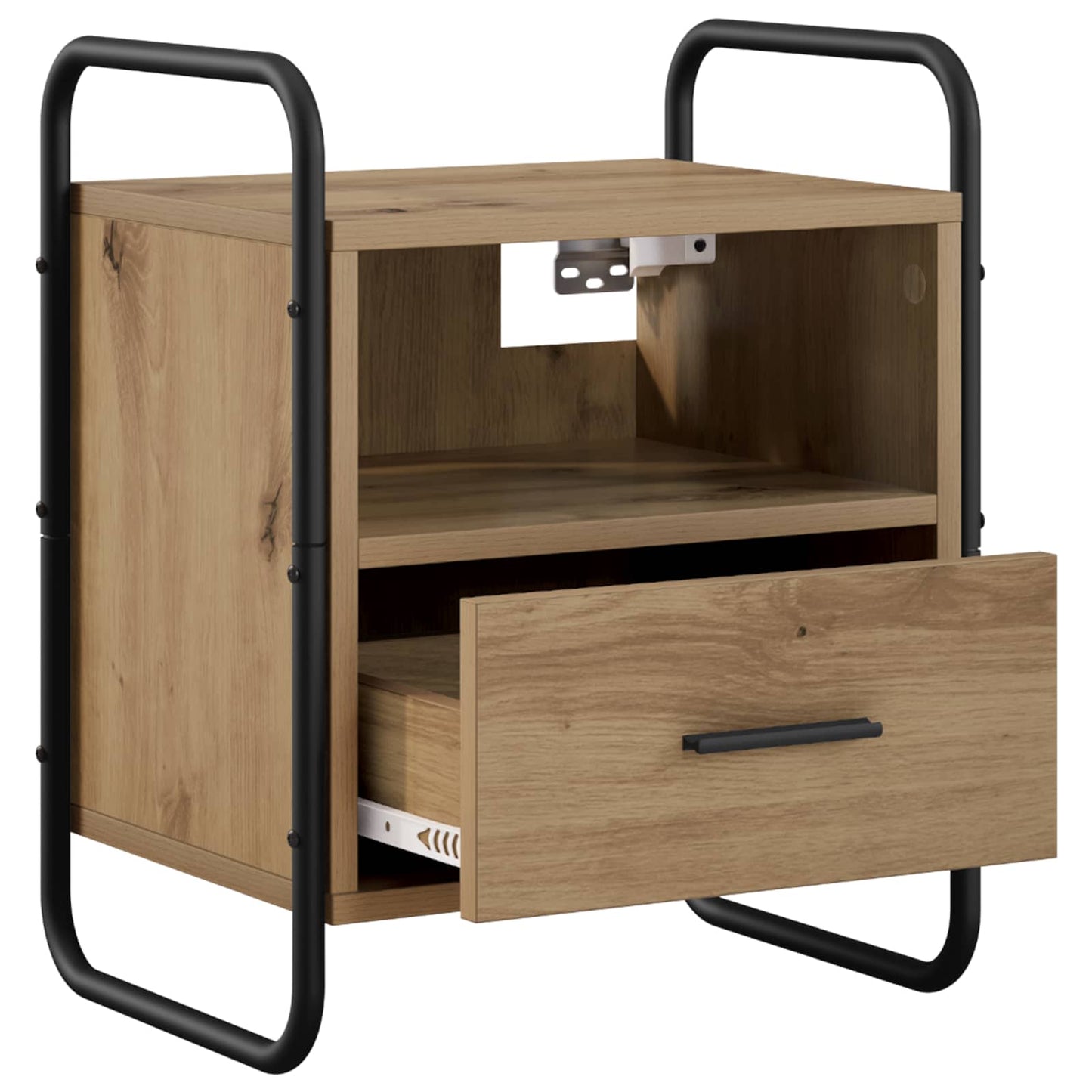 Hanging Bedside Cabinet 2 pcs Artisan Oak 40 x 30 x 50 cm