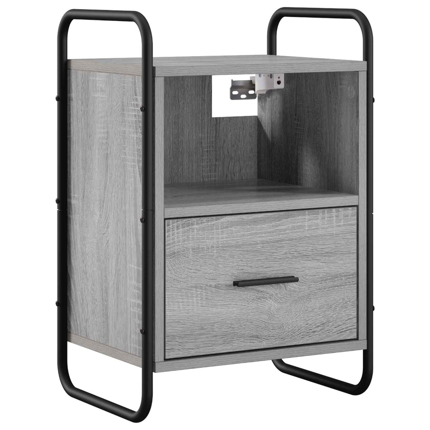 Hanging Bedside Cabinet Grey Sonoma 40 x 30 x 60 cm