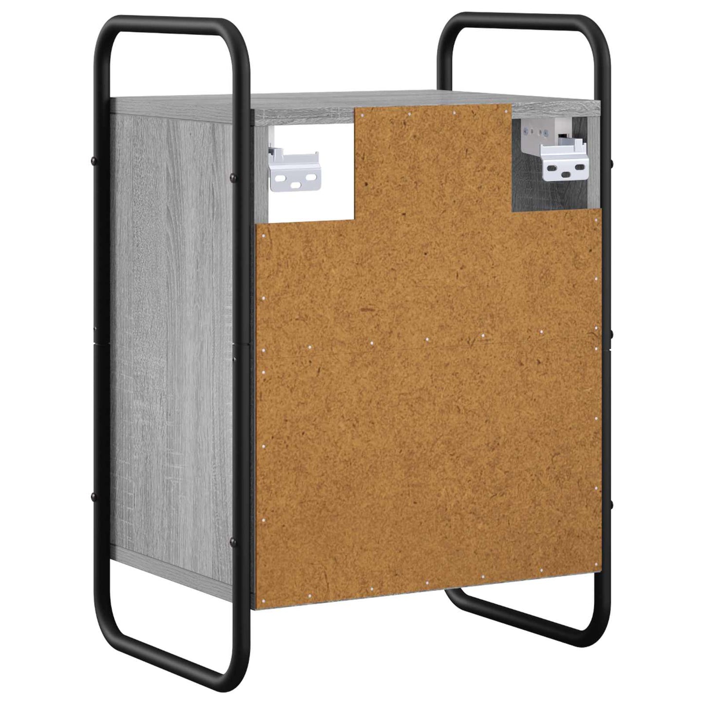 Hanging Bedside Cabinet 2 pcs Grey Sonoma 40 x 30 x 60 cm