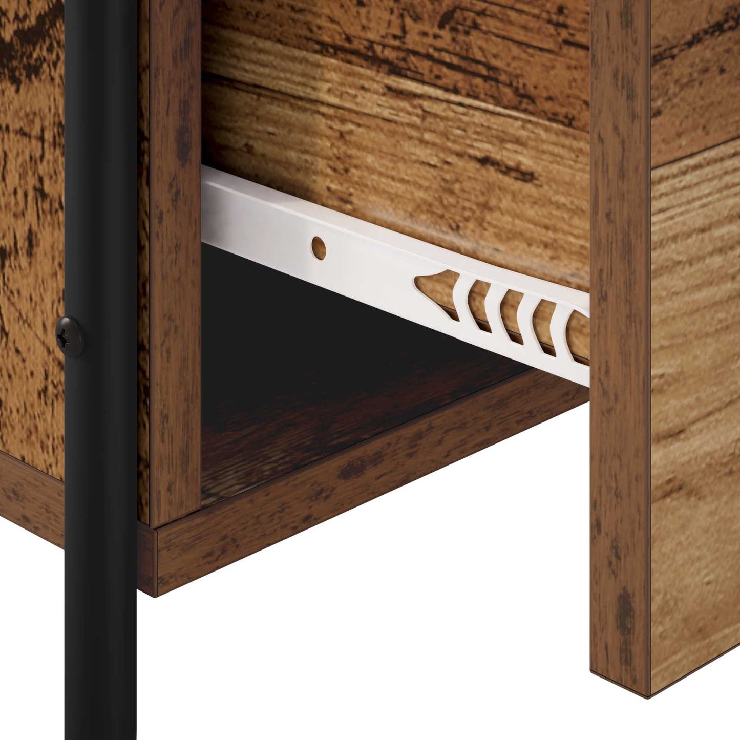 Hanging Bedside Cabinet Old Wood 40 x 30 x 60 cm
