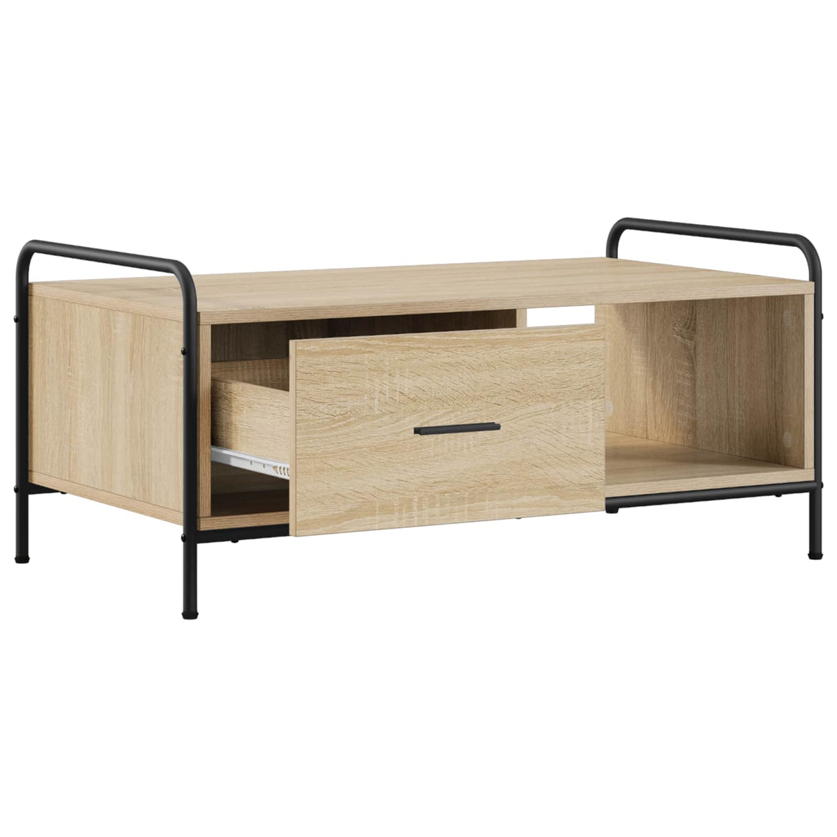 Coffee Table Sonoma Oak 90 x 49 x 41 cm Engineered Wood