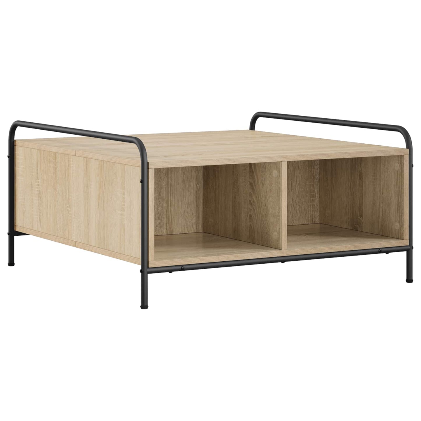Coffee Table Sonoma Oak 80 x 80 x 41 cm Engineered Wood