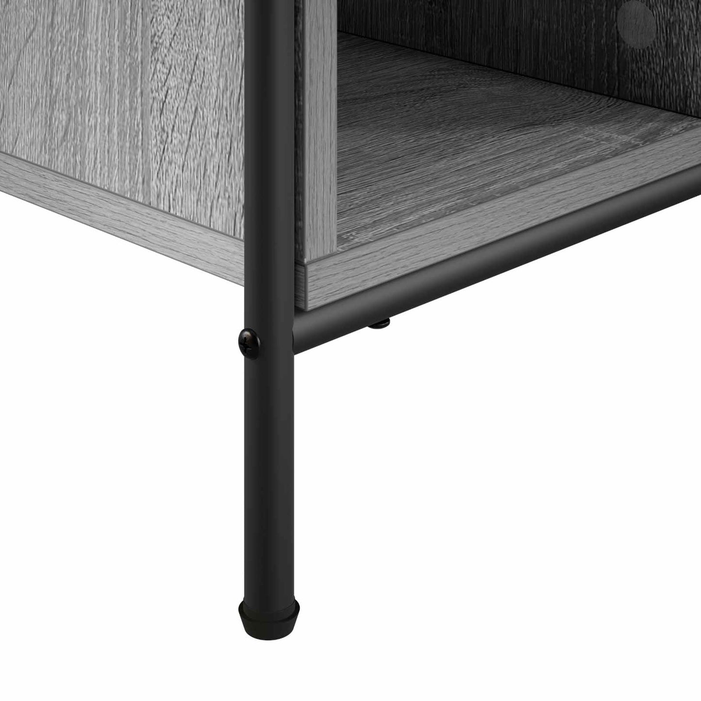 Coffee Table Grey Sonoma 80 x 80 x 41 cm Engineered Wood