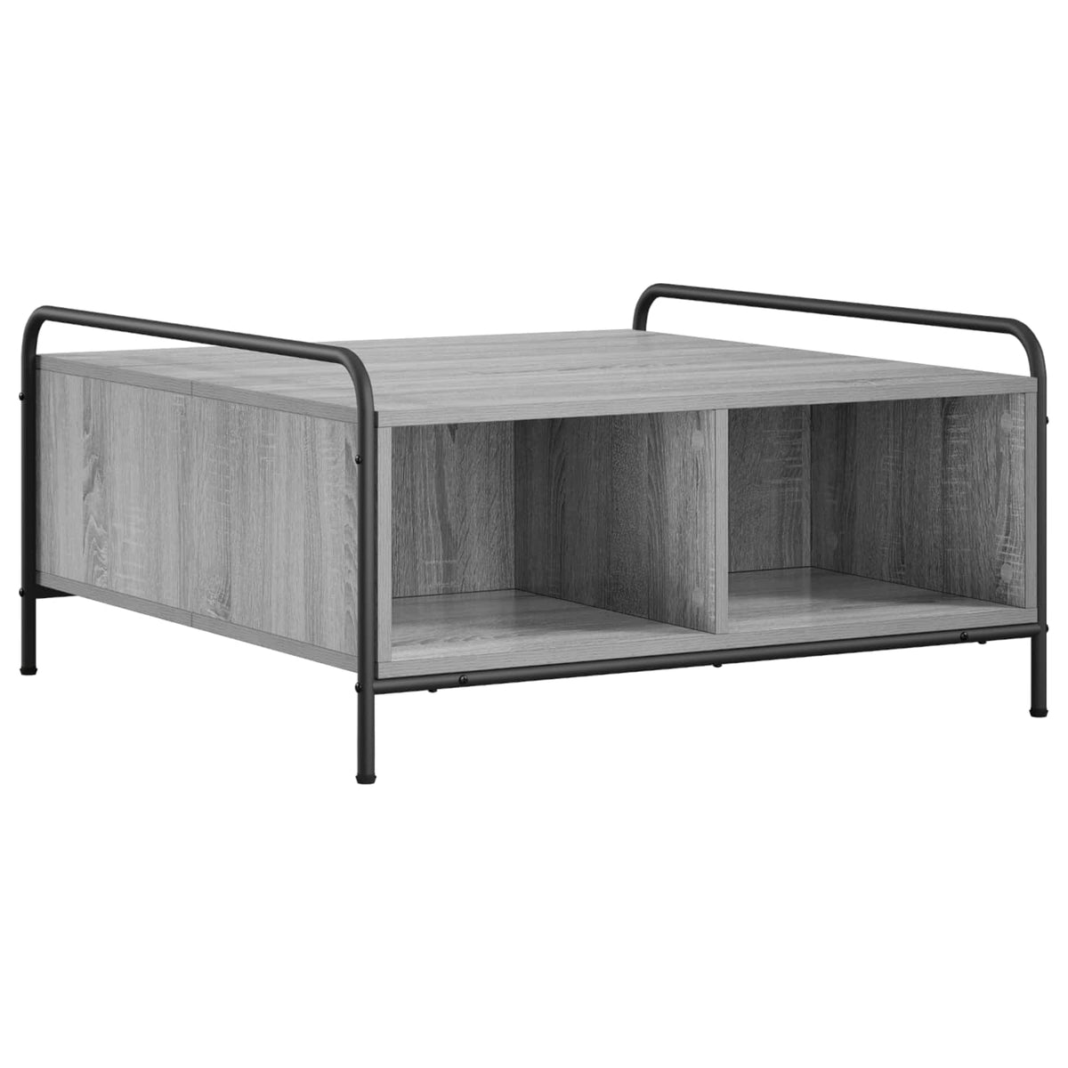 Coffee Table Grey Sonoma 80 x 80 x 41 cm Engineered Wood