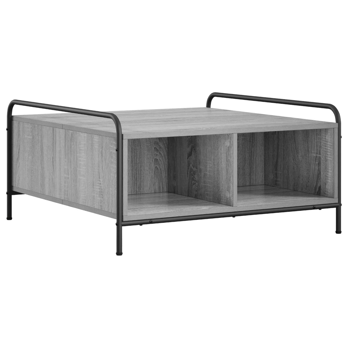 Coffee Table Grey Sonoma 80 x 80 x 41 cm Engineered Wood