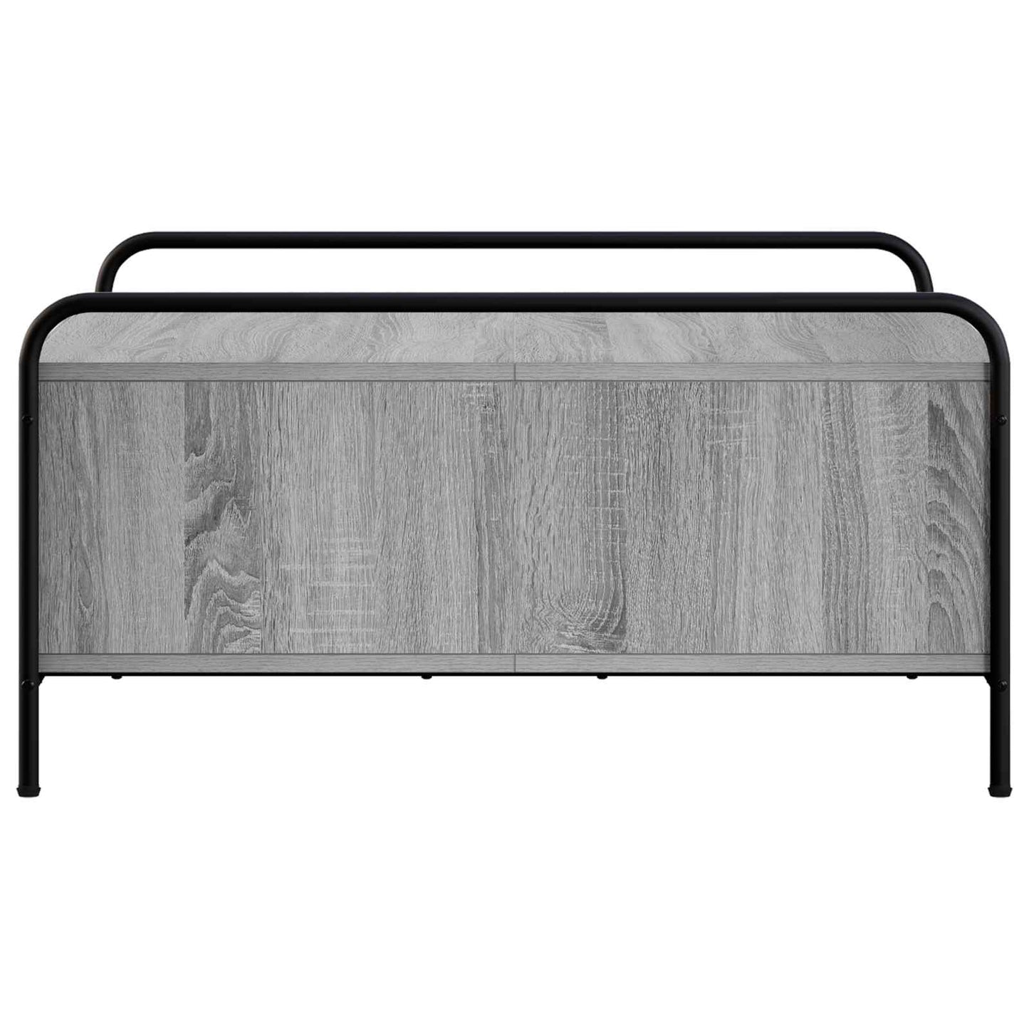 Coffee Table Grey Sonoma 80 x 80 x 41 cm Engineered Wood