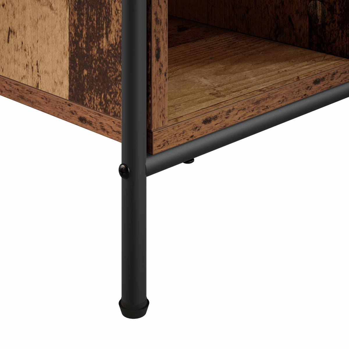 Coffee Table Old Wood 80 x 80 x 41 cm Engineered Wood