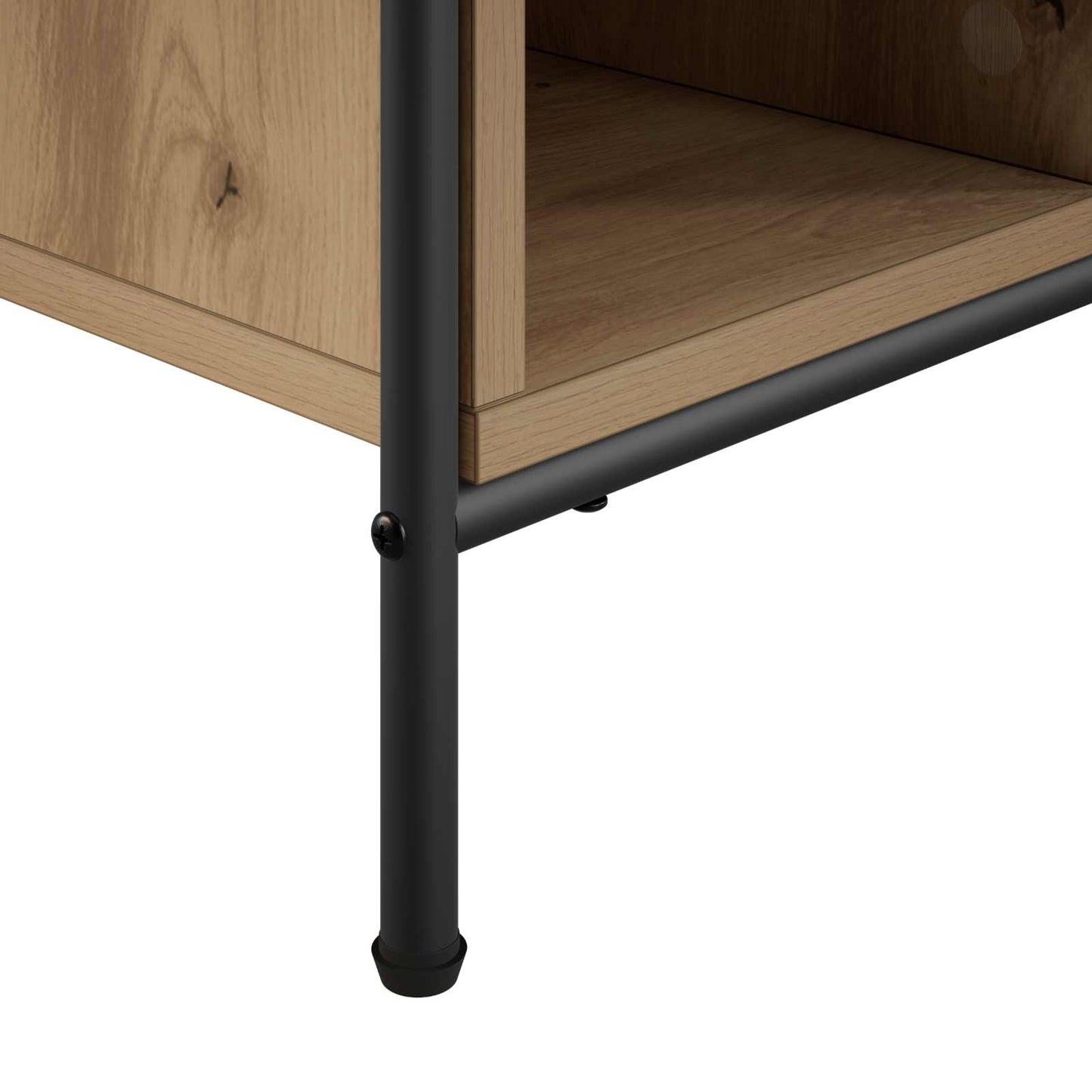 Coffee Table Artisan Oak 80 x 80 x 41 cm Engineered Wood