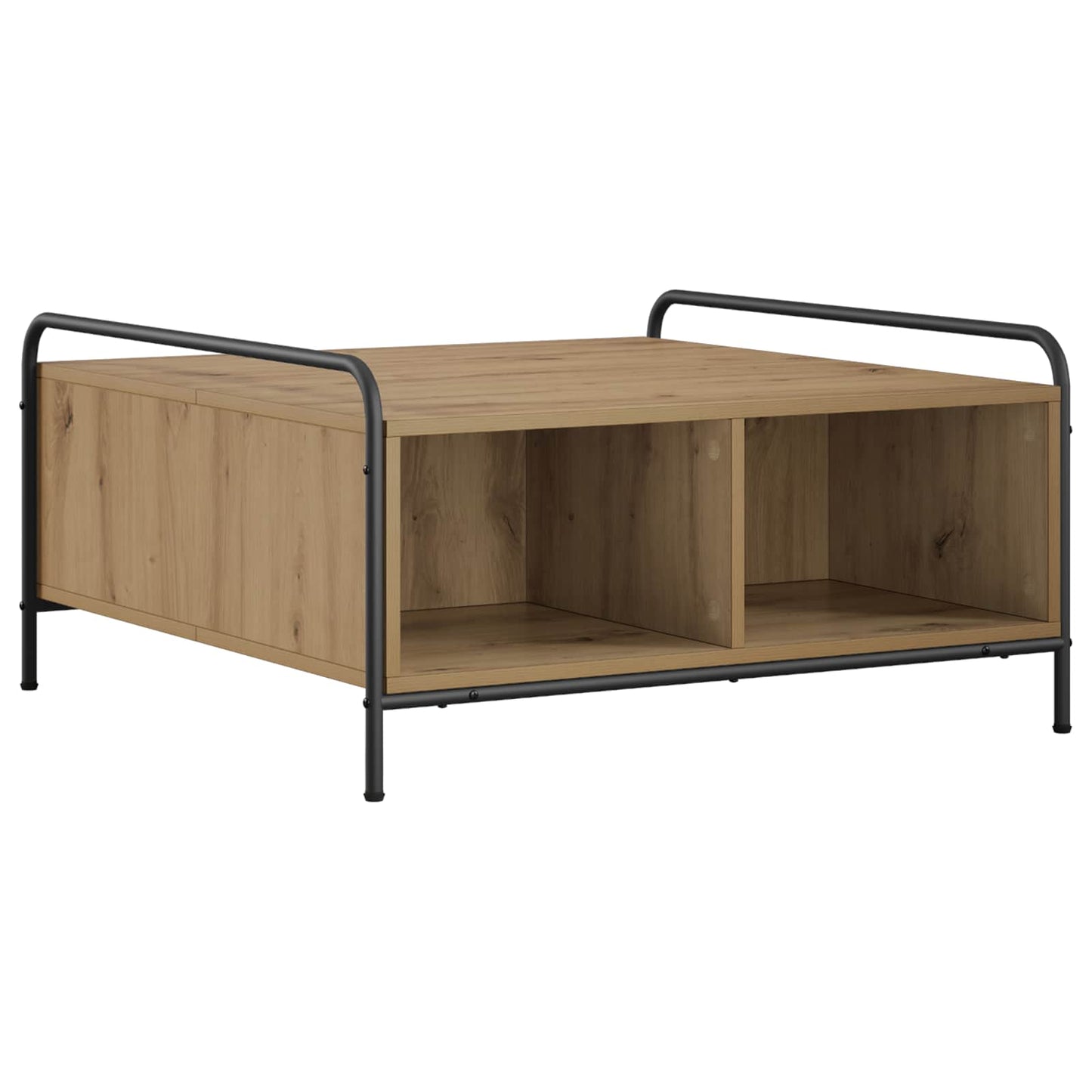 Coffee Table Artisan Oak 80 x 80 x 41 cm Engineered Wood