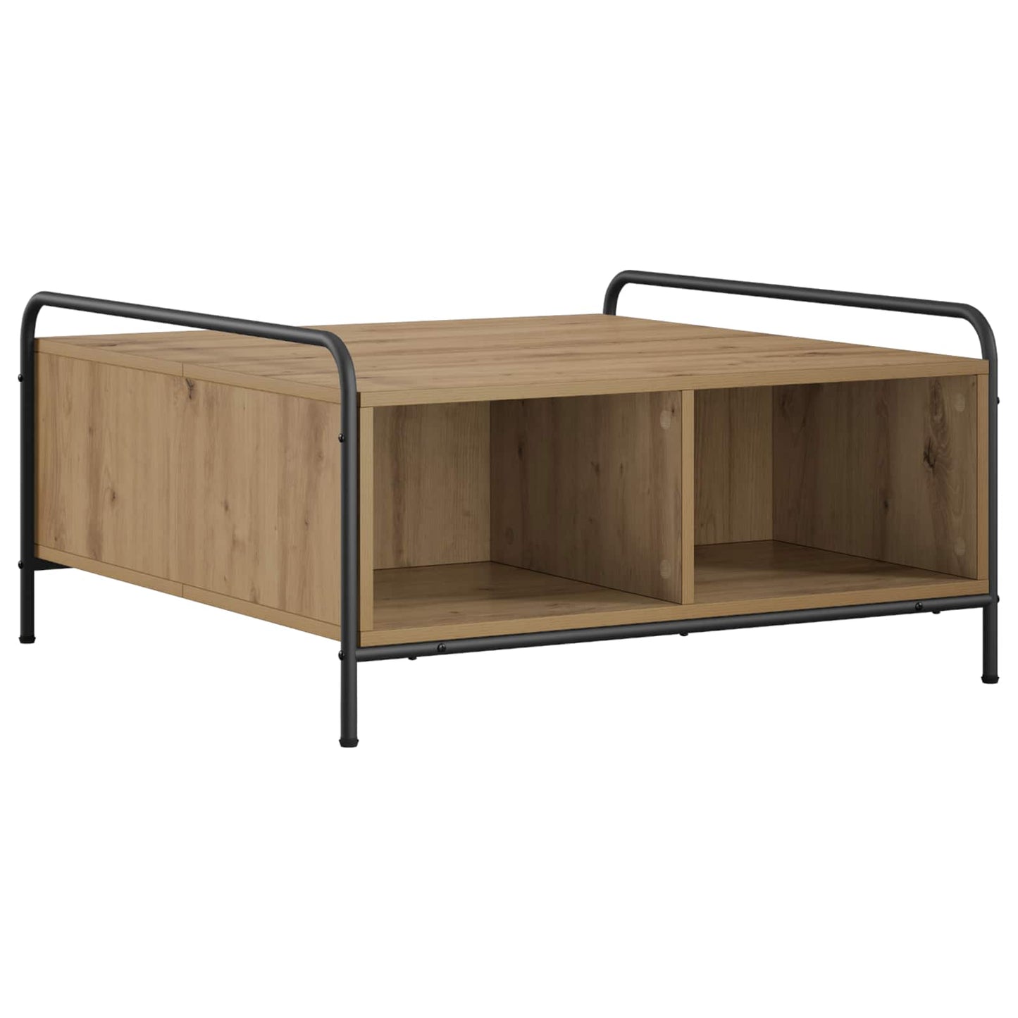 Coffee Table Artisan Oak 80 x 80 x 41 cm Engineered Wood
