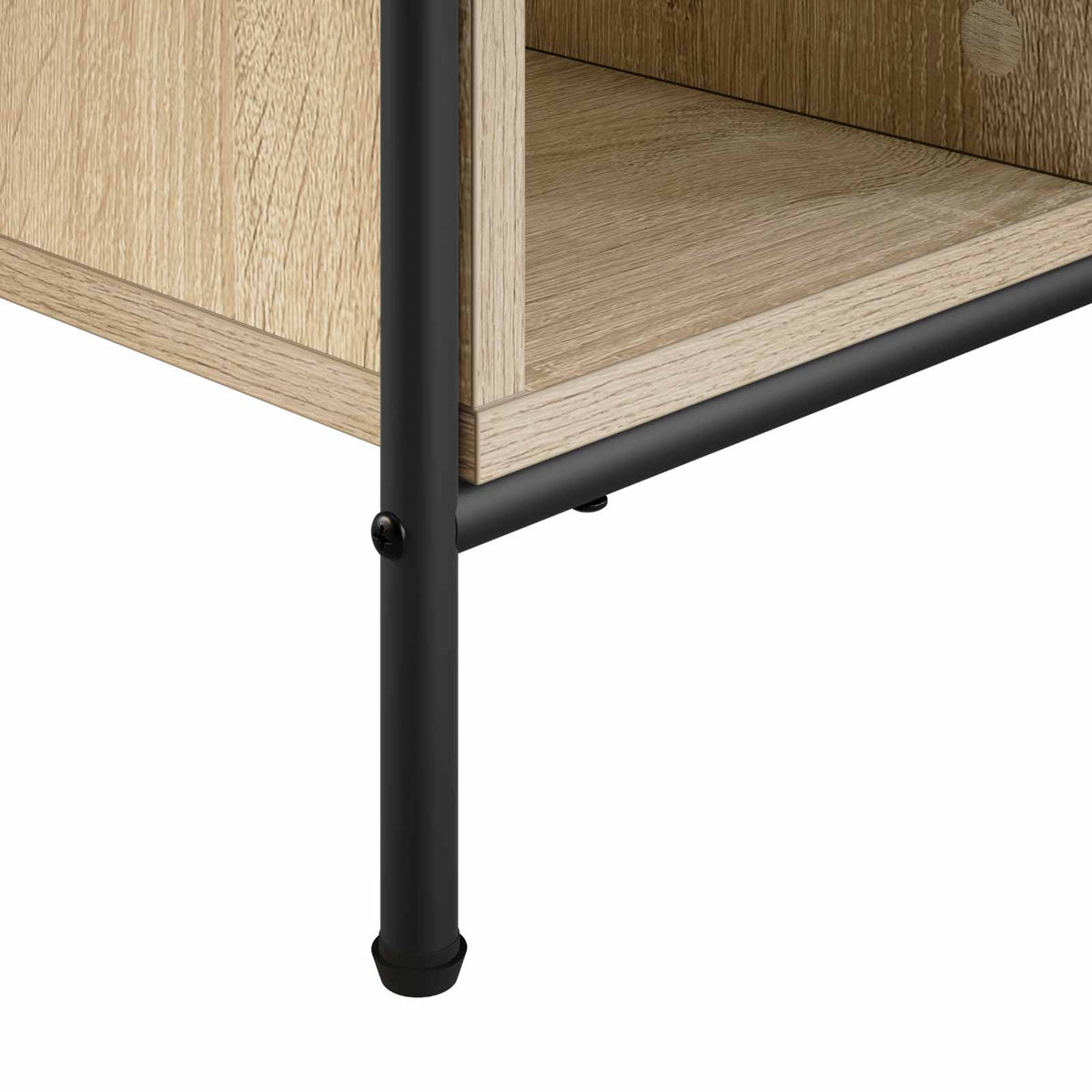 Coffee Table Sonoma Oak 90 x 90 x 41 cm Engineered Wood
