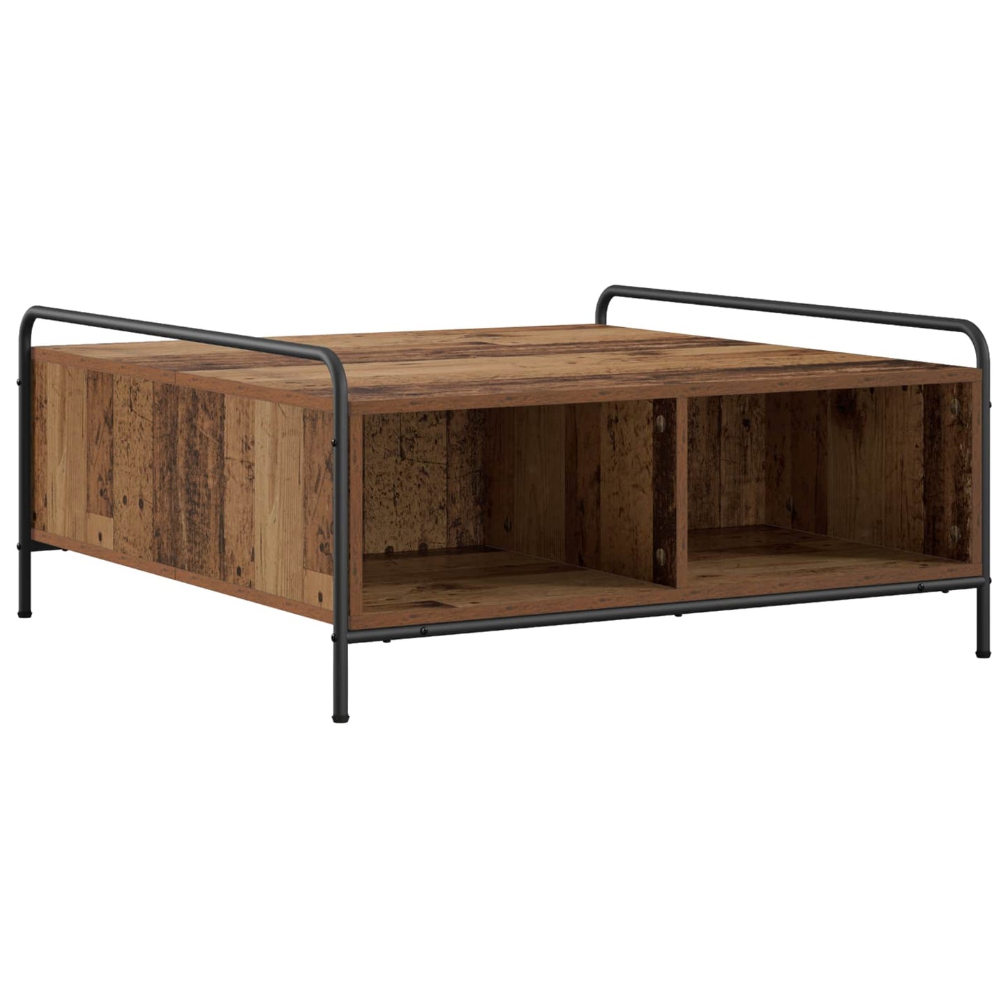 Coffee Table Old Wood 90 x 90 x 41 cm Engineered Wood
