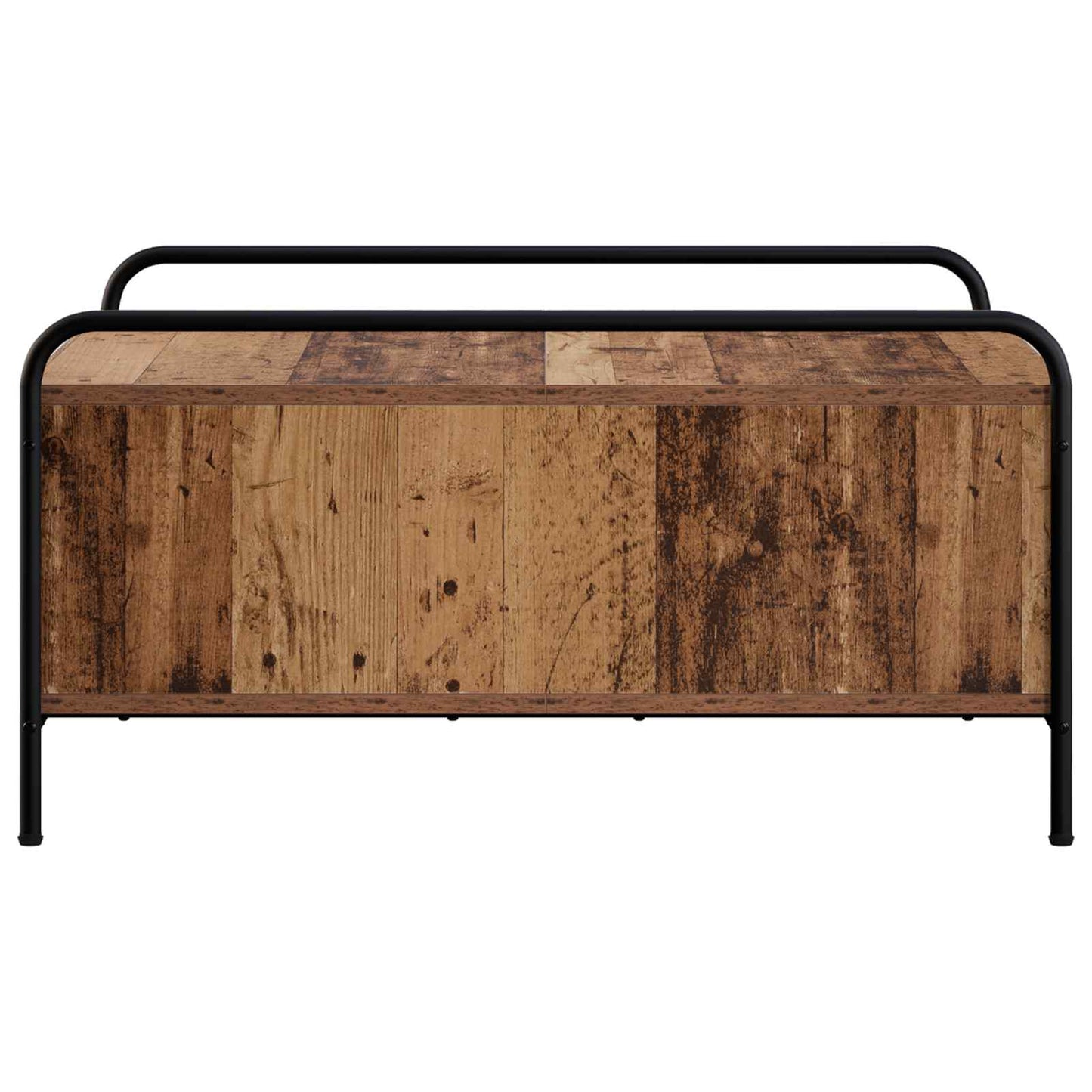 Coffee Table Old Wood 90 x 90 x 41 cm Engineered Wood
