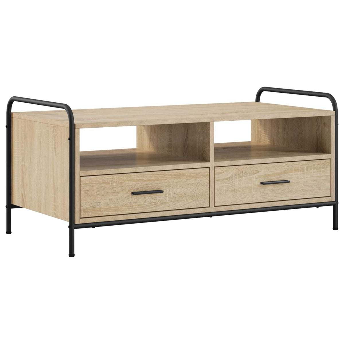 Coffee Table Sonoma Oak 99.5 x 49 x 46 cm Engineered Wood