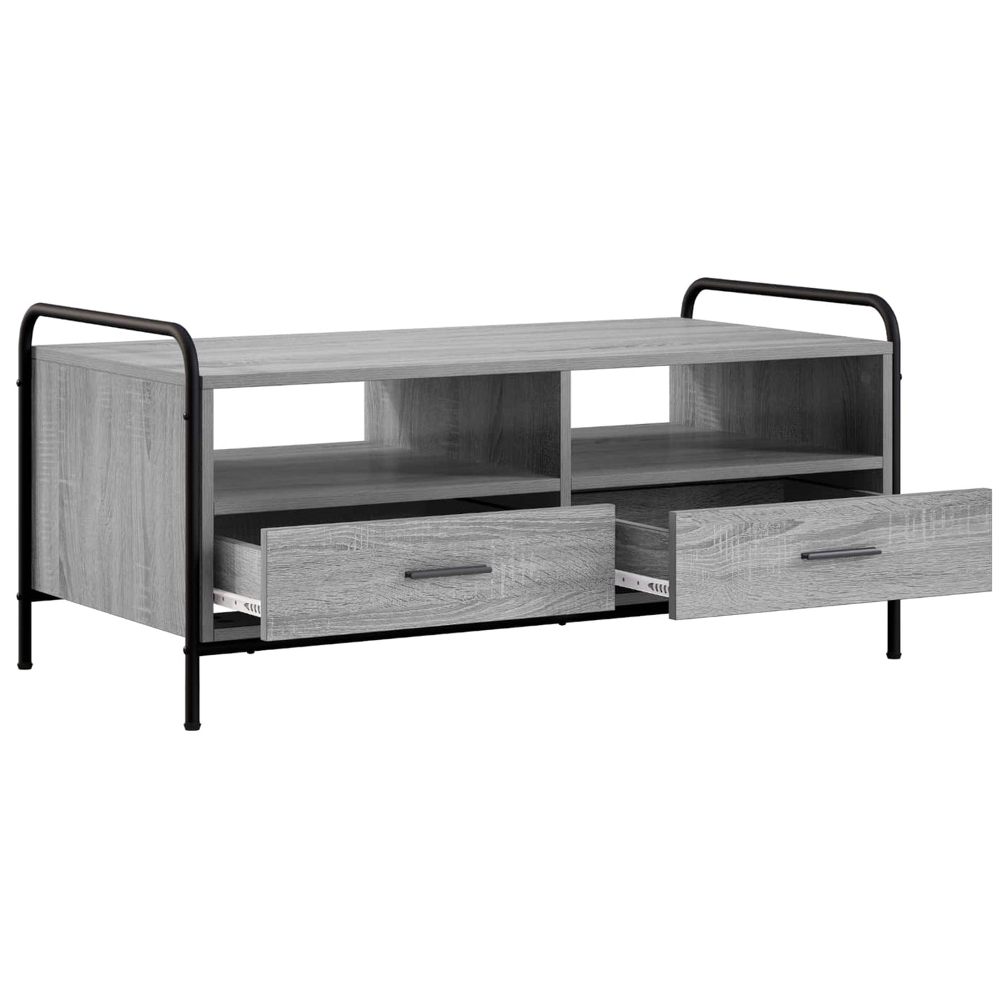 Coffee Table Grey Sonoma 99.5 x 49 x 46 cm Engineered Wood