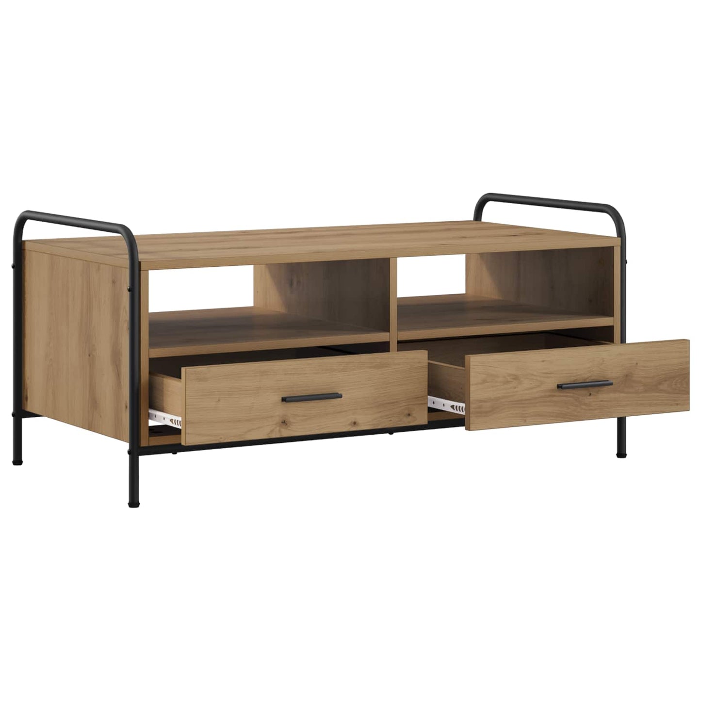 Coffee Table Artisan Oak 99.5 x 49 x 46 cm Engineered Wood