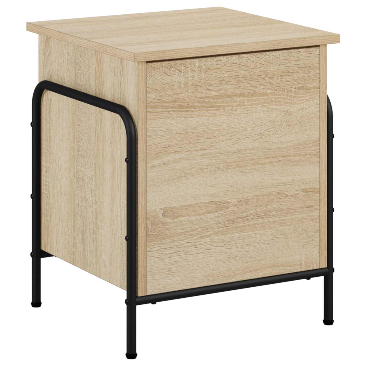 Storage Box Sonoma Oak 40.5 x 40 x 49.5 cm Engineered Wood