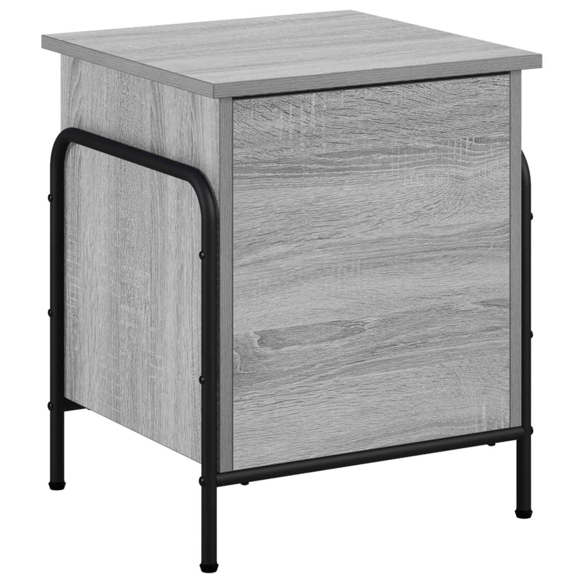 Storage Box Grey Sonoma 40.5 x 40 x 49.5 cm Engineered Wood