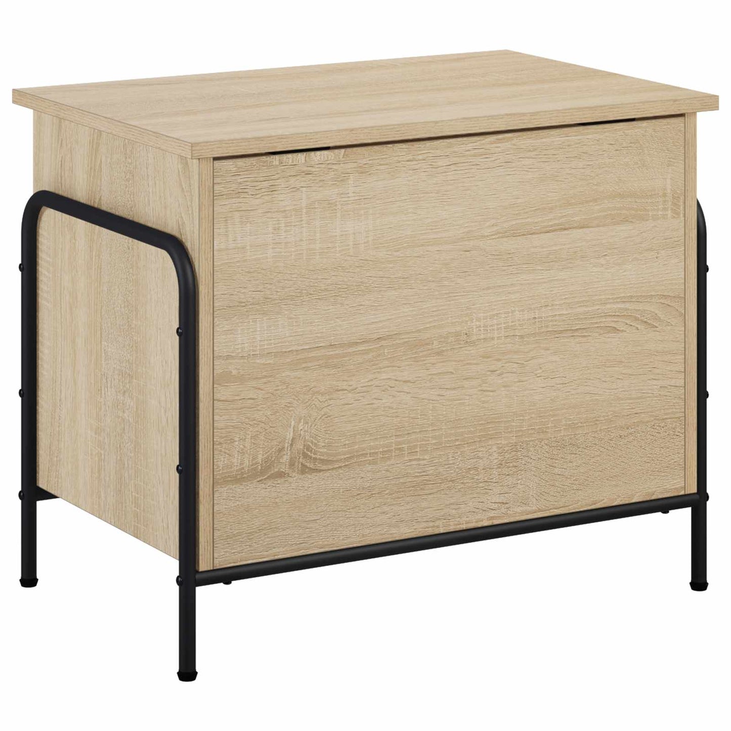 Storage Box Sonoma Oak 60 x 40 x 49.5 cm Engineered Wood