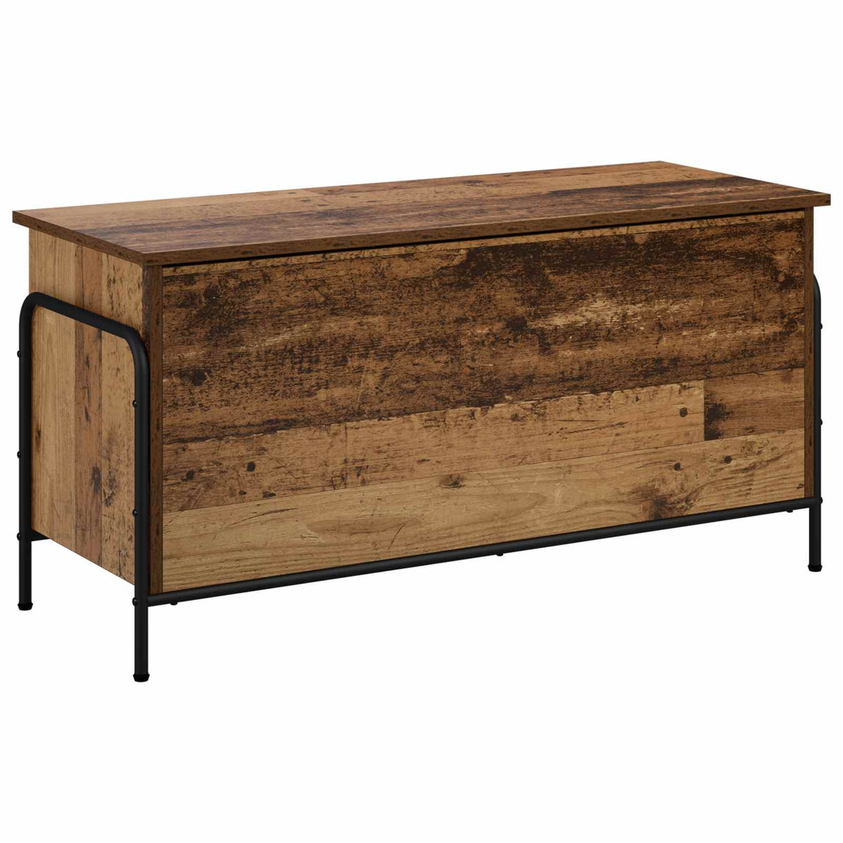 Storage Box Old Wood 100 x 40 x 49.5 cm Engineered Wood