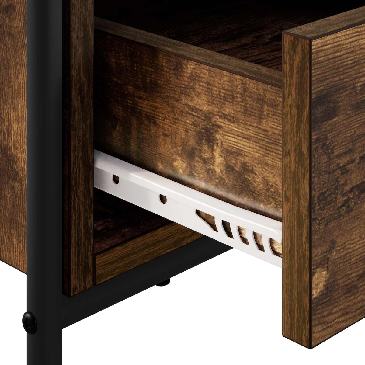 TV Cabinet 67.5 x 33 x 50 cm Smoked Oak Engineered Wood