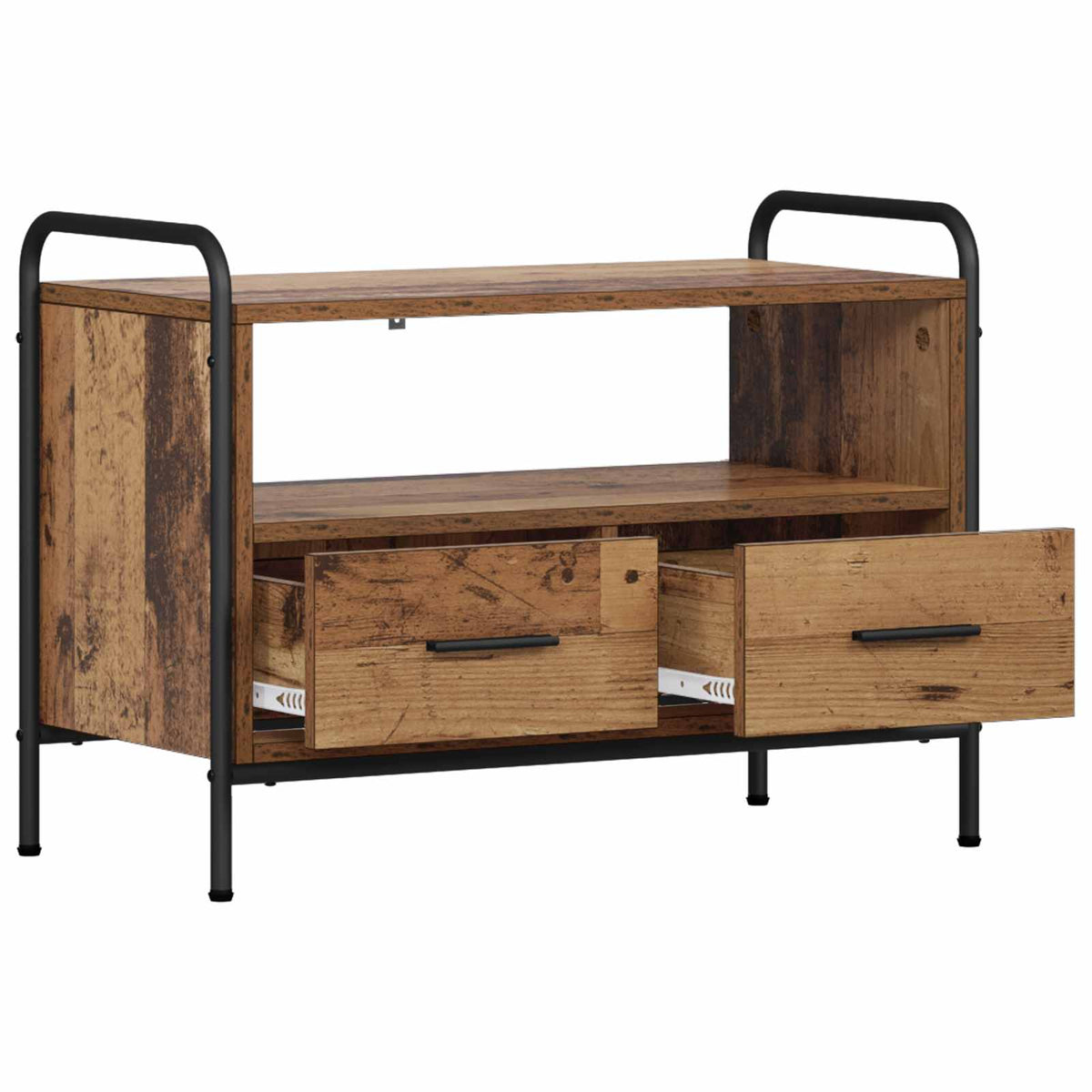 TV Cabinet 67.5 x 33 x 50 cm Old Wood Engineered Wood