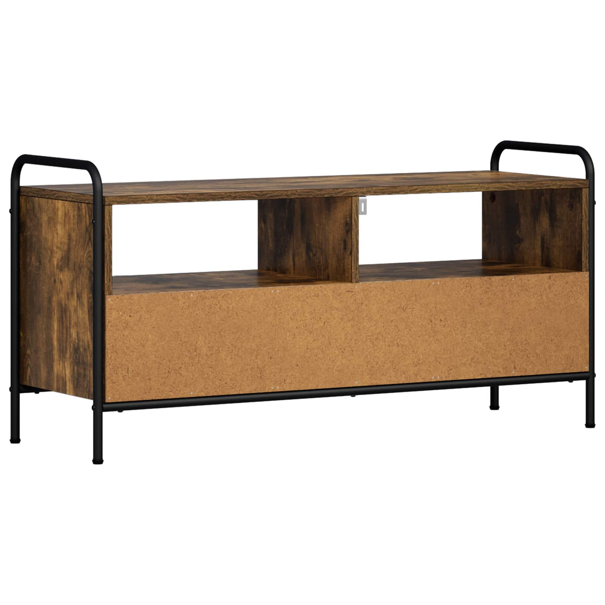 TV Cabinet 99.5 x 33 x 50 cm Smoked Oak Engineered Wood