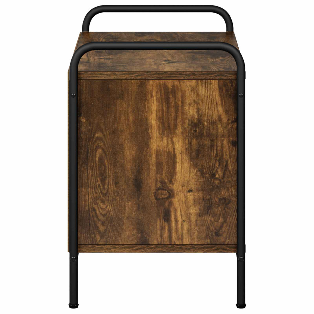 TV Cabinet 67.5 x 33 x 50 cm Smoked Oak Engineered Wood