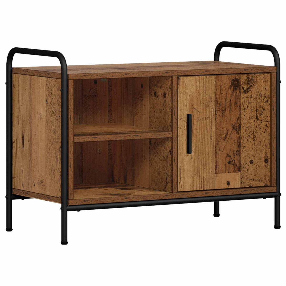 TV Cabinet 67.5 x 33 x 50 cm Old Wood Engineered Wood