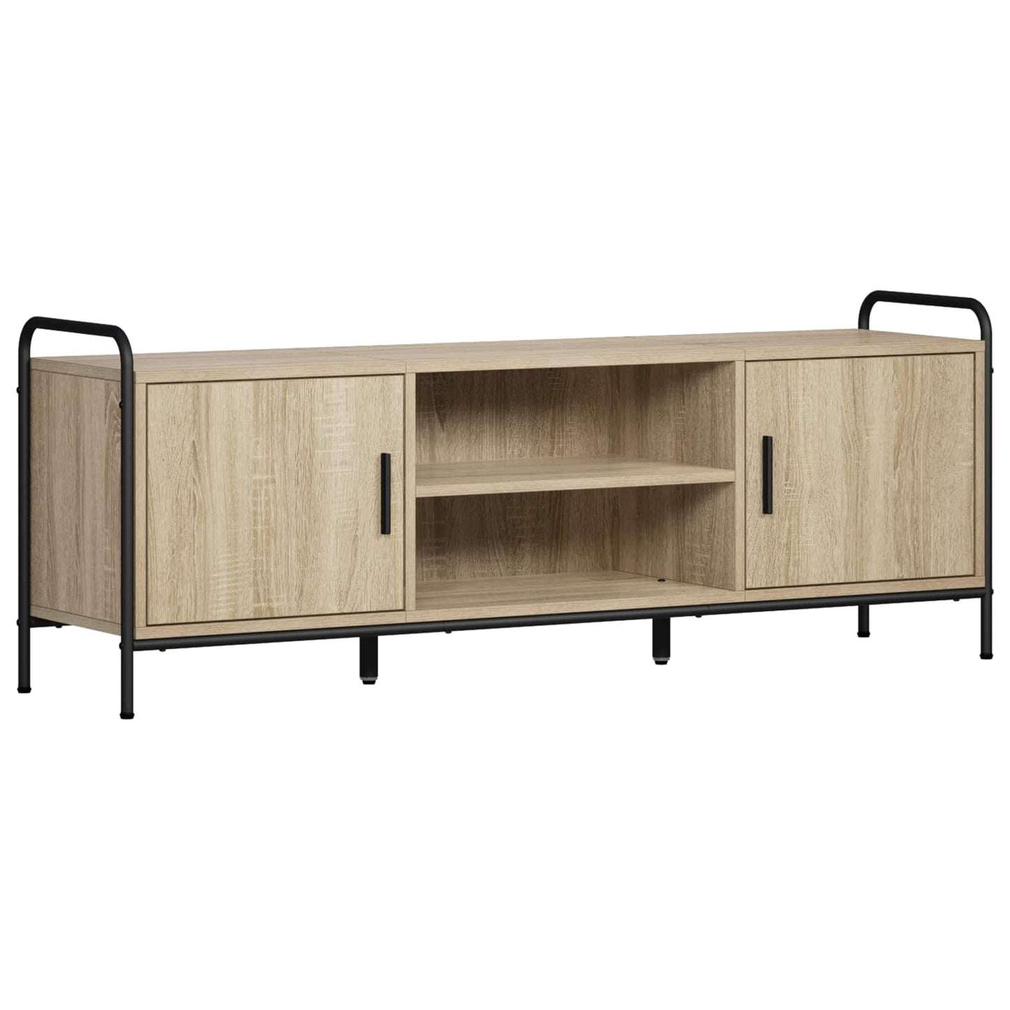 TV Cabinet 133 x 33 x 50 cm Sonoma Oak Engineered Wood