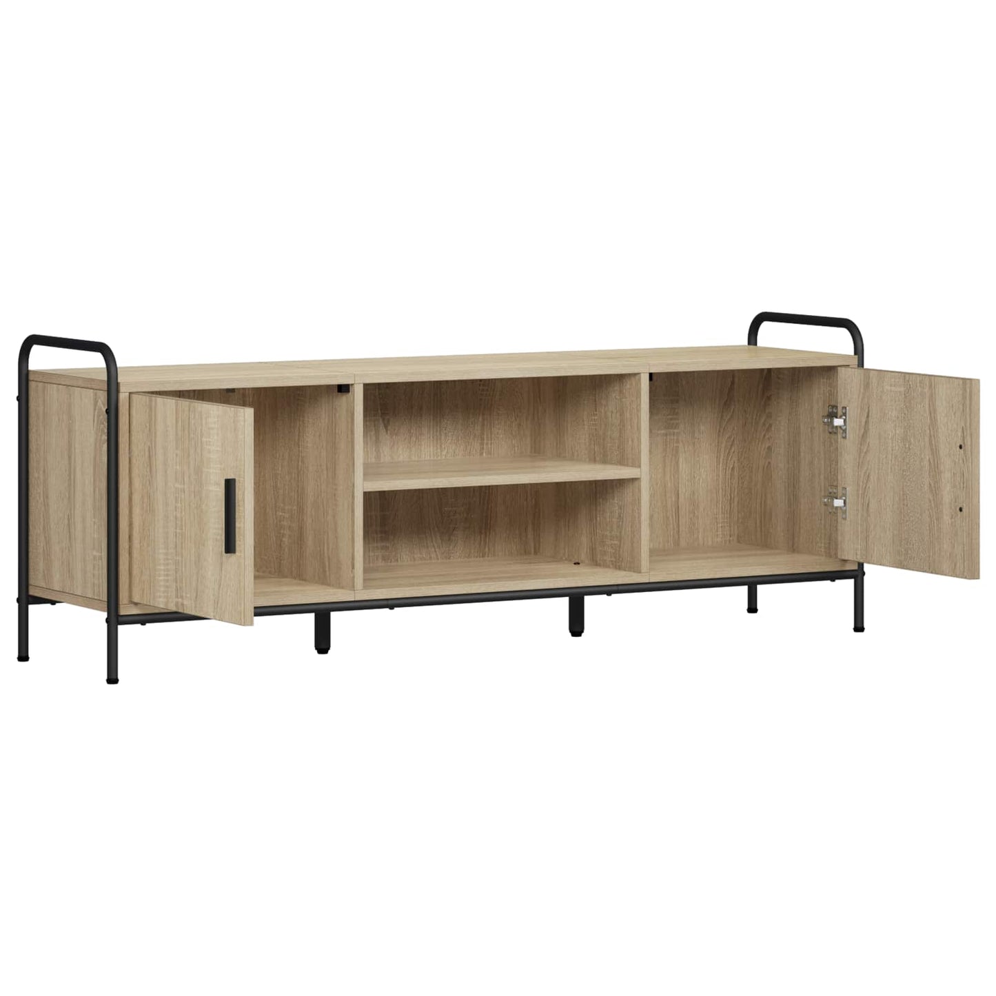TV Cabinet 133 x 33 x 50 cm Sonoma Oak Engineered Wood