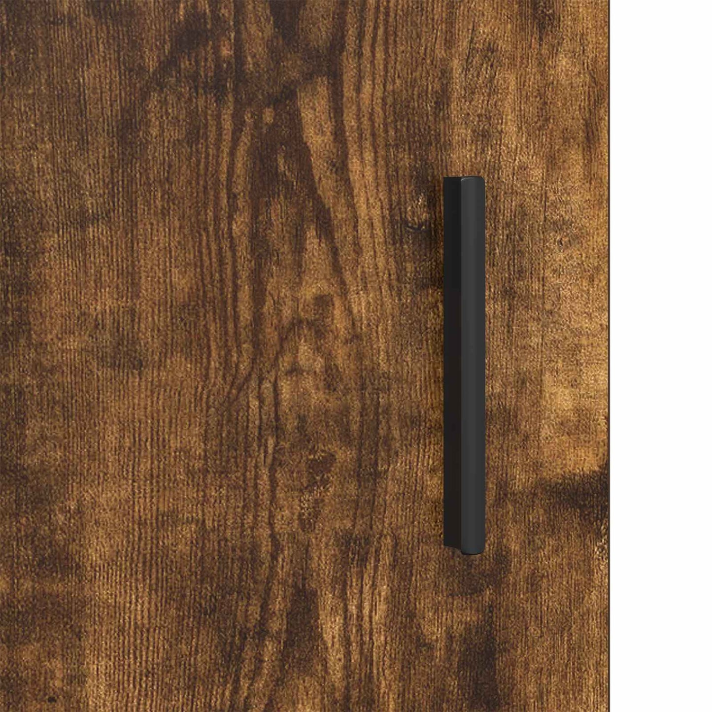 TV Cabinet 133 x 33 x 50 cm Smoked Oak Engineered Wood