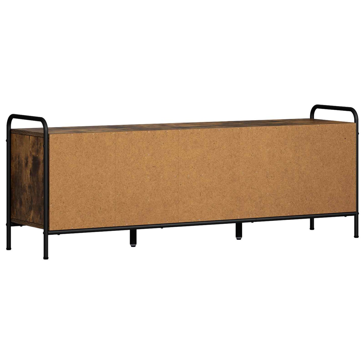 TV Cabinet 133 x 33 x 50 cm Smoked Oak Engineered Wood