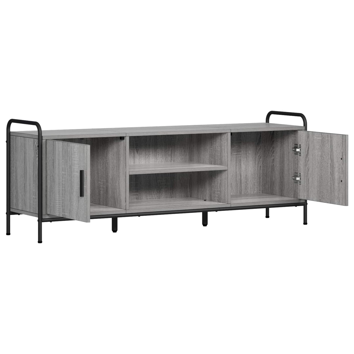 TV Cabinet 133 x 33 x 50 cm Grey Sonoma Engineered Wood