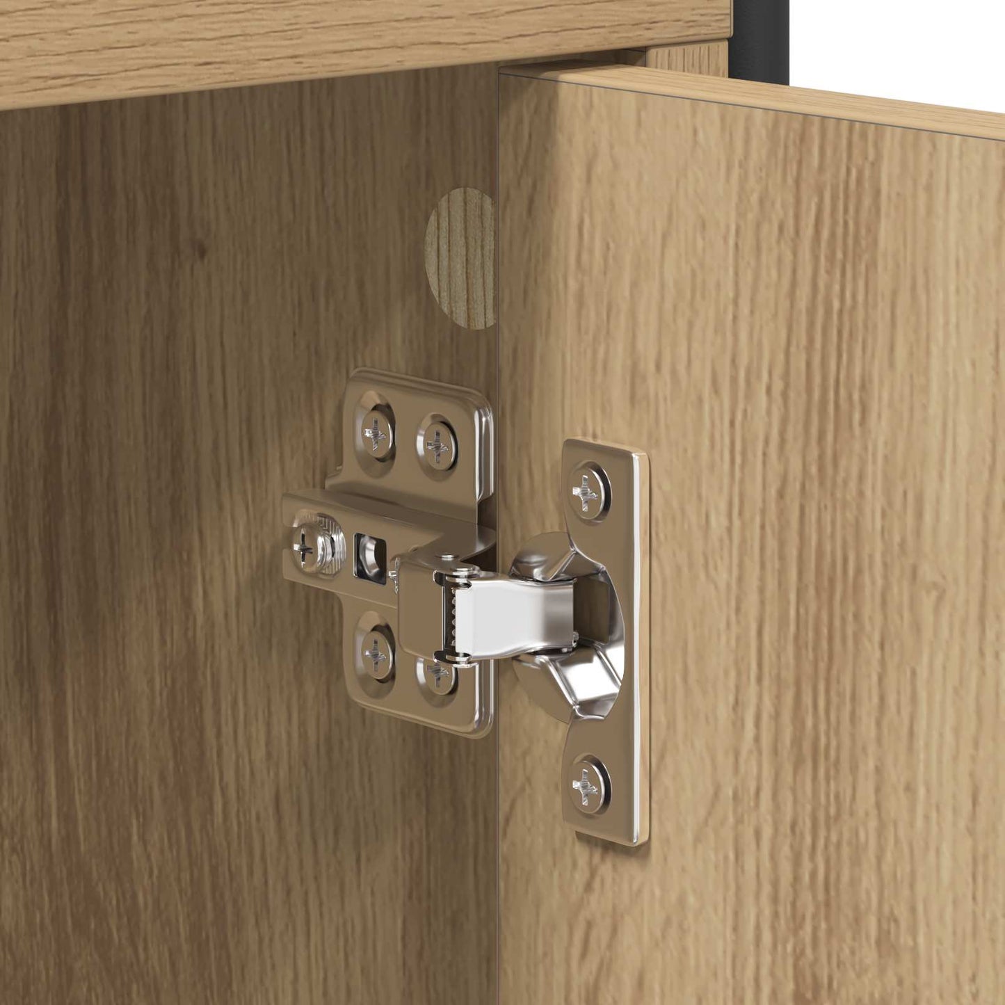 TV Cabinet 133 x 33 x 50 cm Artisan Oak Engineered Wood