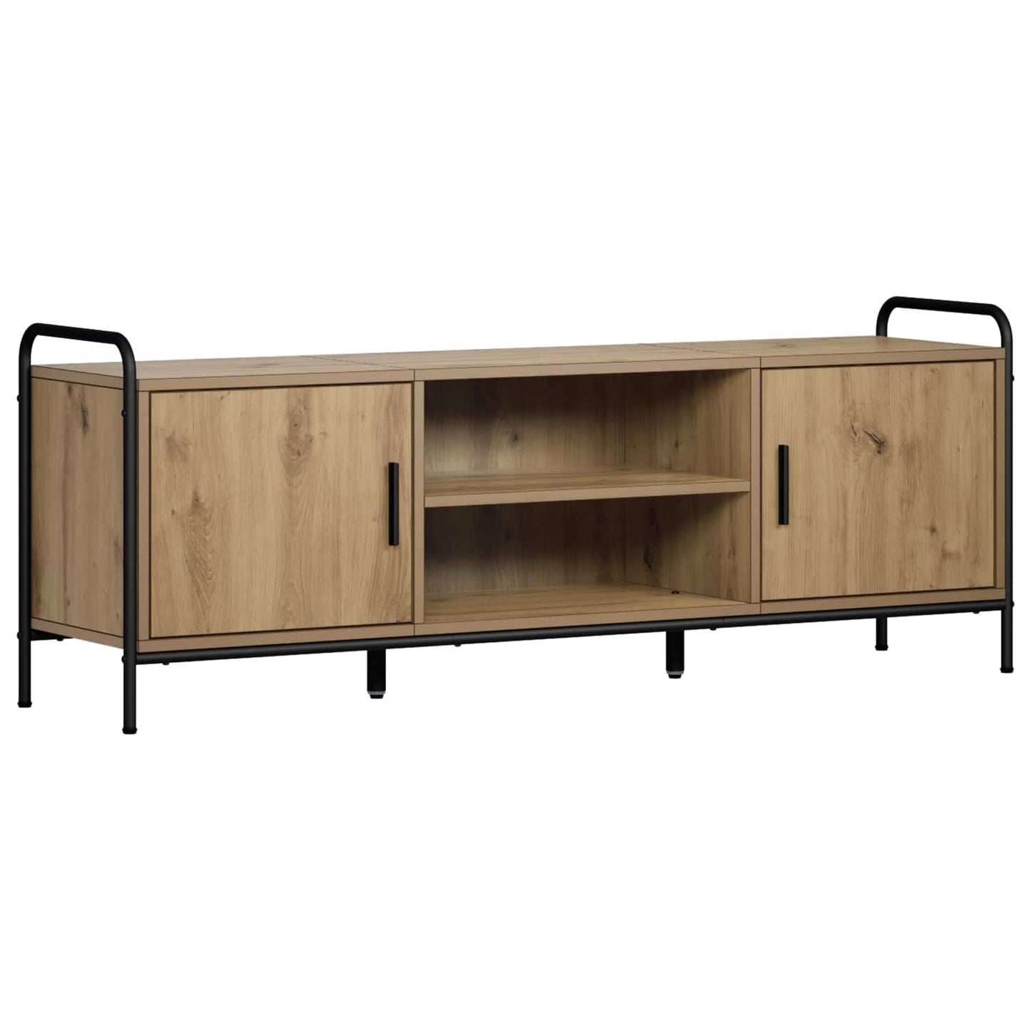 TV Cabinet 133 x 33 x 50 cm Artisan Oak Engineered Wood