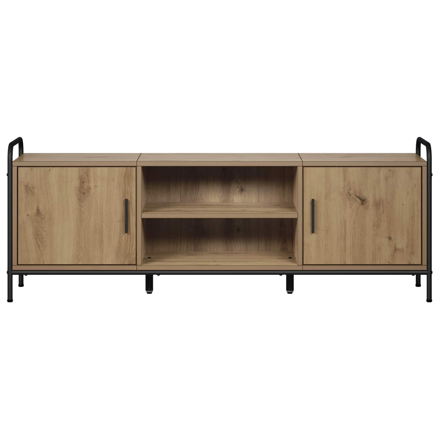 TV Cabinet 133 x 33 x 50 cm Artisan Oak Engineered Wood