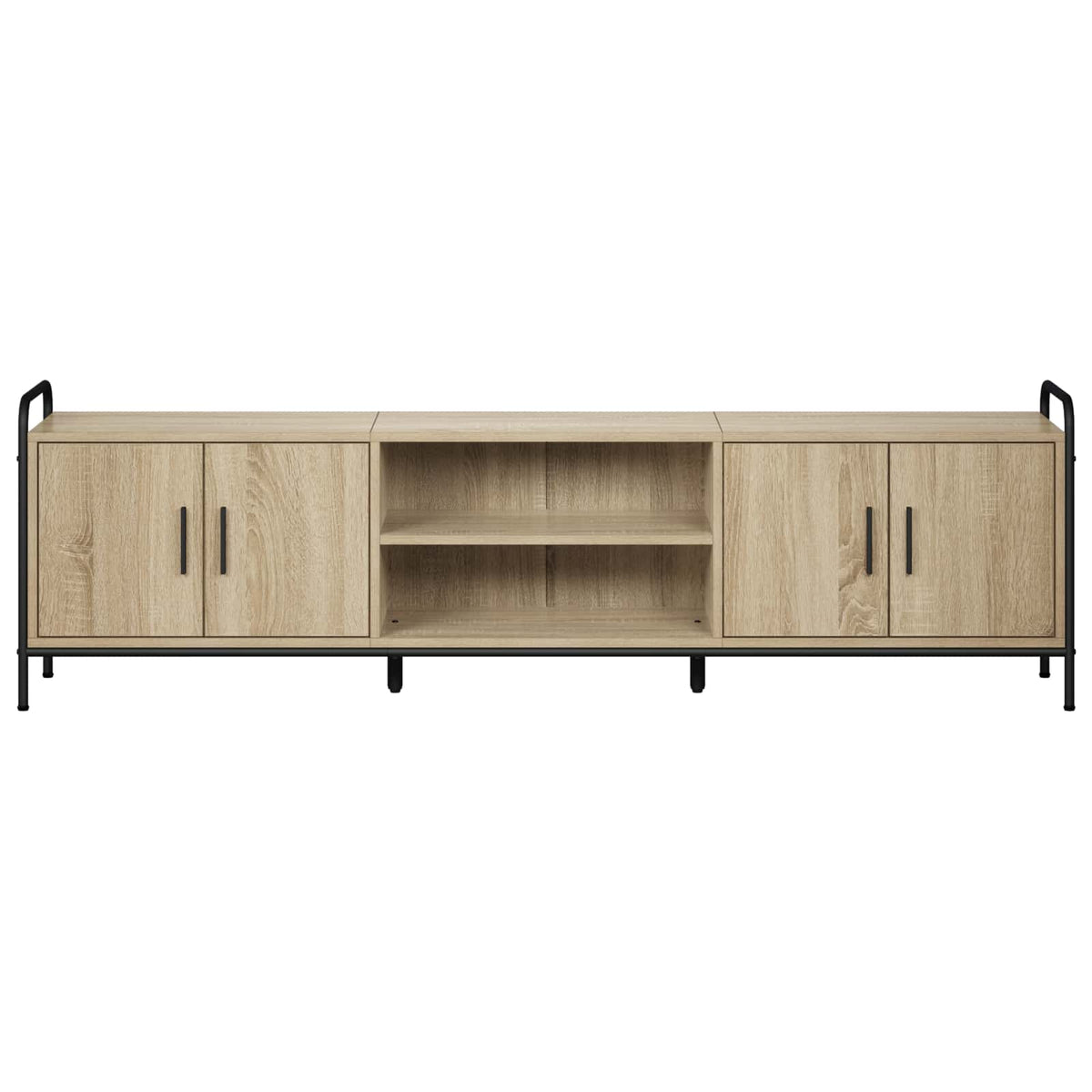 TV Cabinet 167.5 x 33 x 50 cm Sonoma Oak Engineered Wood