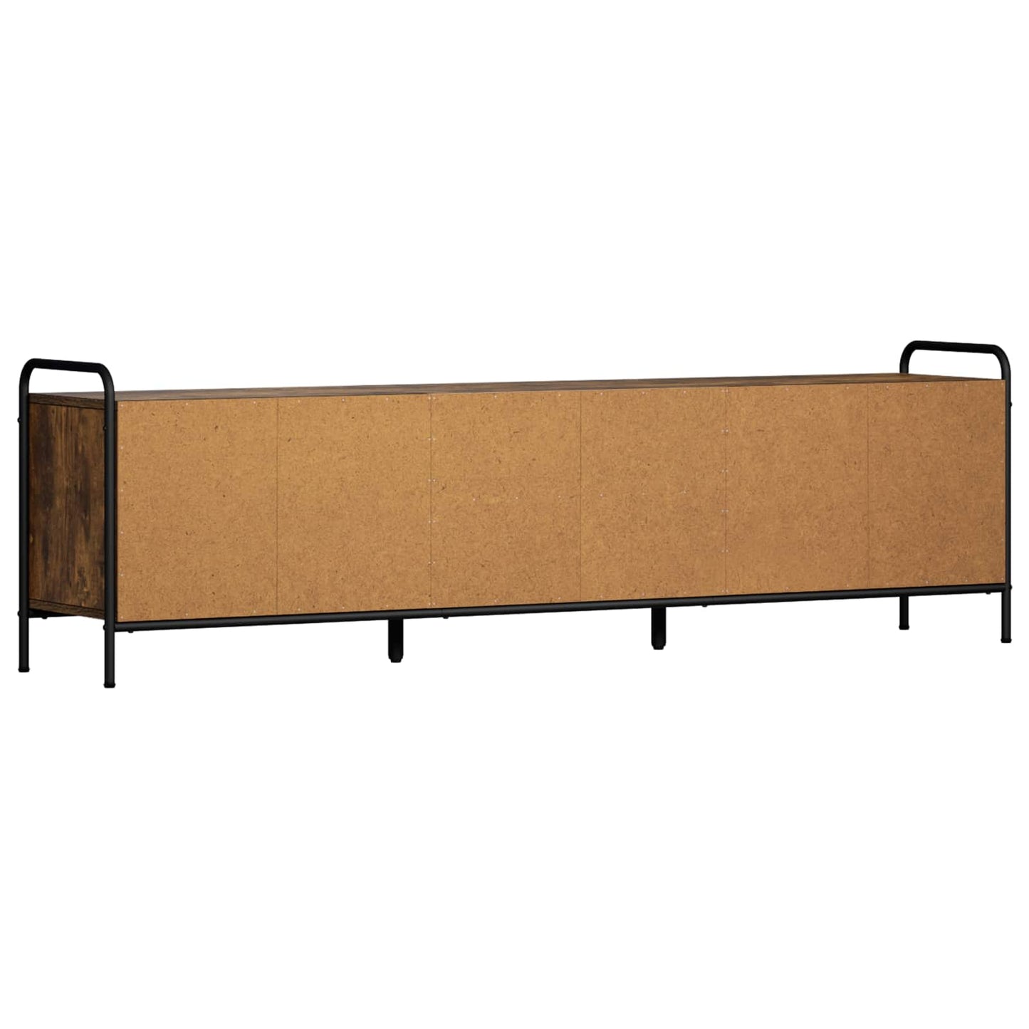 TV Cabinet 167.5 x 33 x 50 cm Smoked Oak Engineered Wood